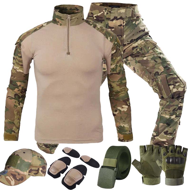 Medical Gloves - MC Açık Hava Taktik Elbise MultiCam
