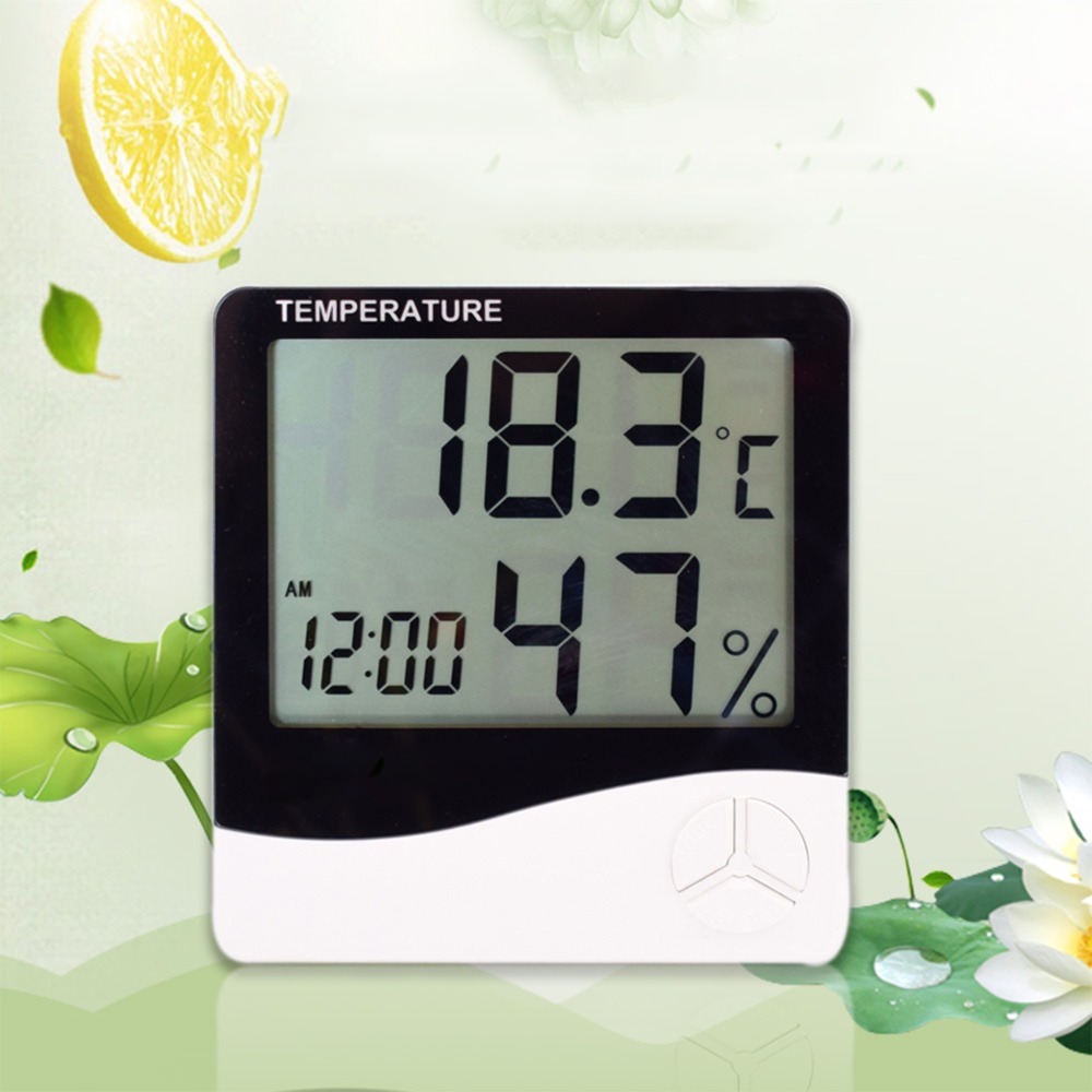 Geniş Ekranlı, İç Mekan Termom - Thermometer Digital incelemesi ve fiyatı